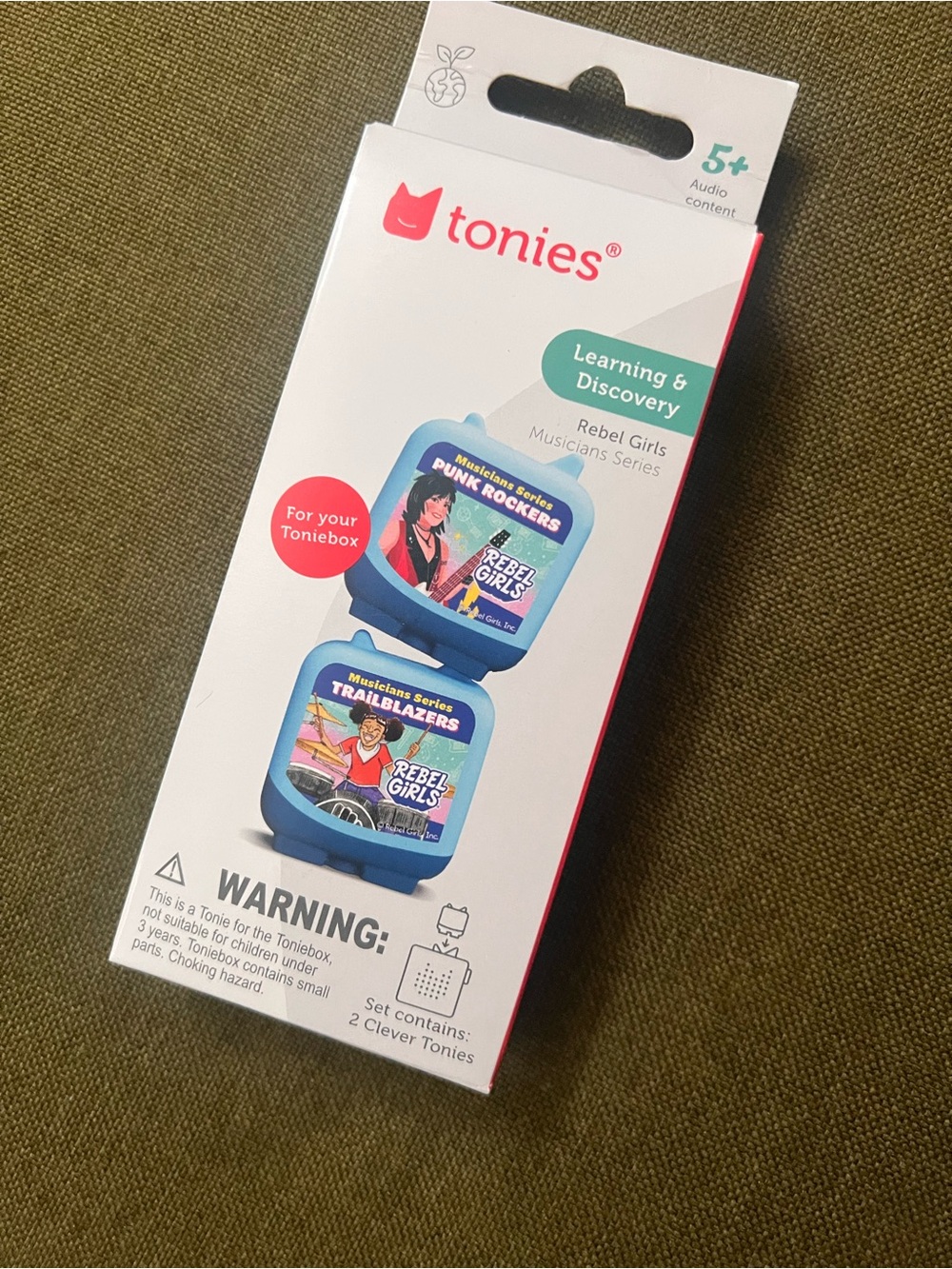 Tonies Rebel Girls & Trailblazers (Taylor Swift) Musicians set for Toniebox